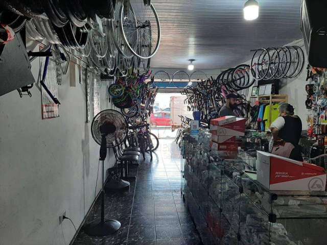 Ponto, fundo comercial no segmento de bicicletaria  à venda, 75 m² por R$ 150.000 - Guilhermina - Praia Grande/SP