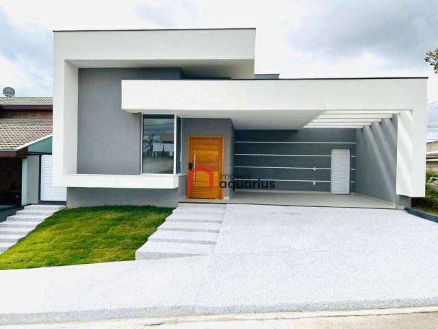 Casa com 3 dormitórios, 160 m² - venda por R$ 1.000.000,00 ou aluguel por R$ 6.015,00/mês - Condomínio Terras do Vale - Caçapava/SP