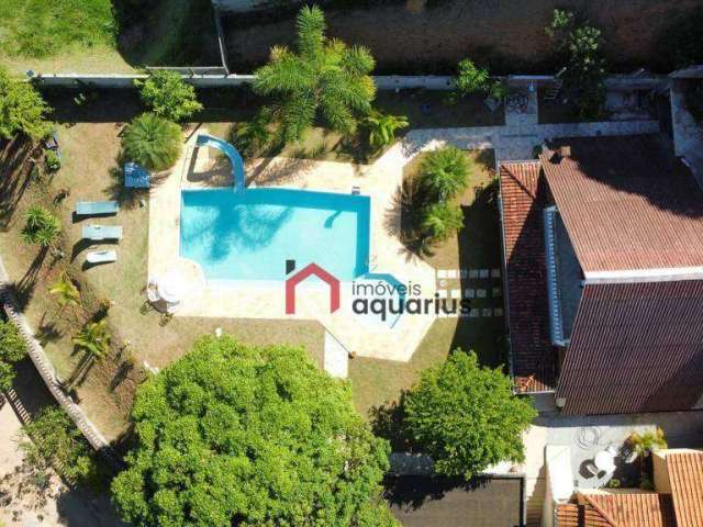 Igaratá - Imóvel com 2 casas, 6 dormitórios à venda, área de 940 m² e 450 m² construção por R$ 1.400.000 - Porto Alpina - SP