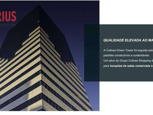 Sala para alugar no Condominio COLINAS GREEN TOWER, 33 m² - Jardim das Colinas - São José dos Campos/SP