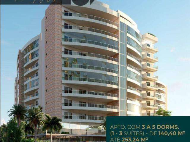 Apartamento com 3 dormitórios à venda, 140 m² por R$ 1.360.000,00 - Indaiá - Caraguatatuba/SP