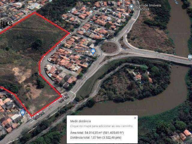 Terreno à venda, 54000 m² por R$ 45.792.000,00 - Urbanova - São José dos Campos/SP