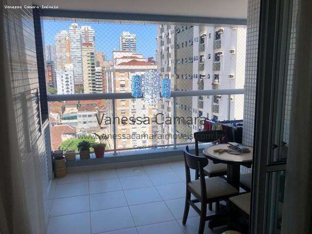 Apartamento para Venda em Santos, Pompéia, 3 dormitórios, 3 suítes, 4 banheiros, 2 vagas