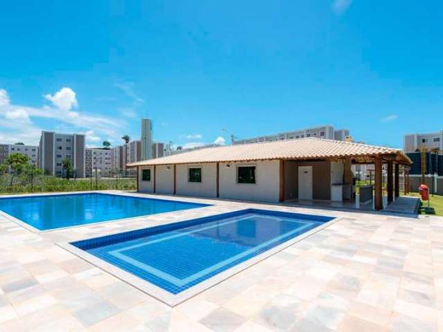 Apartamento com 2 quartos à venda na Rua Rio das Graças, Recreio Ipitanga, Lauro de Freitas, 45 m2 por R$ 130.000