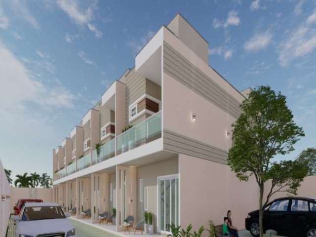 Casa em condomínio fechado com 3 quartos à venda na Rua Jockey Club, Centro, Lauro de Freitas, 100 m2 por R$ 380.000