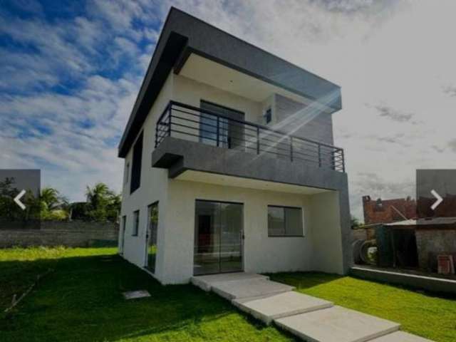 Casa em condomínio fechado com 3 quartos à venda na RUA SUCUPIÓ, Abrantes, Camaçari, 160 m2 por R$ 645.000