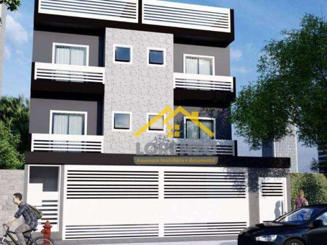Apartamento com 2 dormitórios à venda, 98 m² por R$ 498.000,00 - Vila Bartira - Santo André/SP