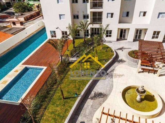 Apartamento com 2 dormitórios à venda, 50 m² por R$ 370.000,00 - Jardim Jamaica - Santo André/SP
