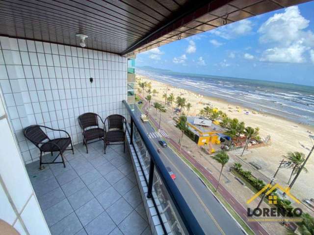 Apartamento com vista para o mar com 3 dormitórios à venda, 114 m² - Ocian - Praia Grande/SP
