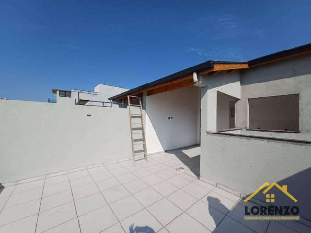 Cobertura com 2 dormitórios à venda, 96 m² por R$ 530.000,00 - Vila Scarpelli - Santo André/SP