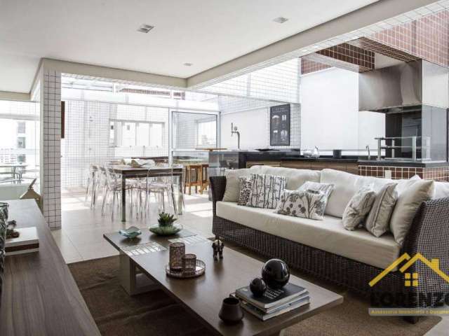 Apartamento Triplex com 3 dormitórios à venda, 254 m² por R$ 2.400.000,00 - Osvaldo Cruz - São Caetano do Sul/SP