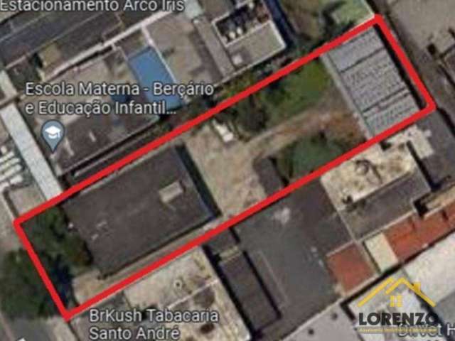 Terreno à venda, 865 m² por R$ 5.300.000 - Jardim Bela Vista - Santo André/SP
