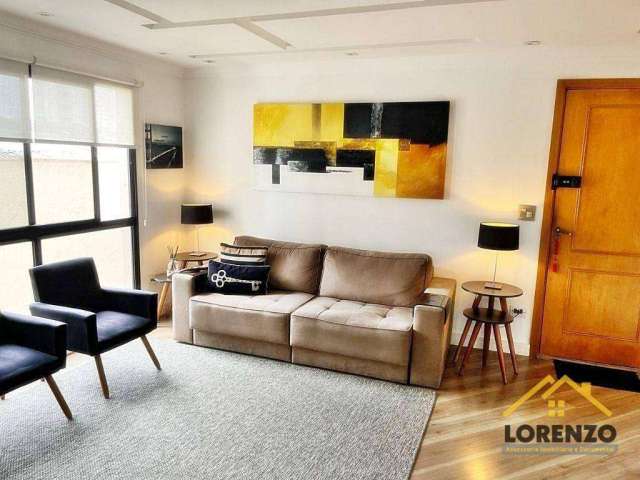 Apartamento com 3 dormitórios à venda, 94 m² por R$ 595.000,00 - Vila Gilda - Santo André/SP