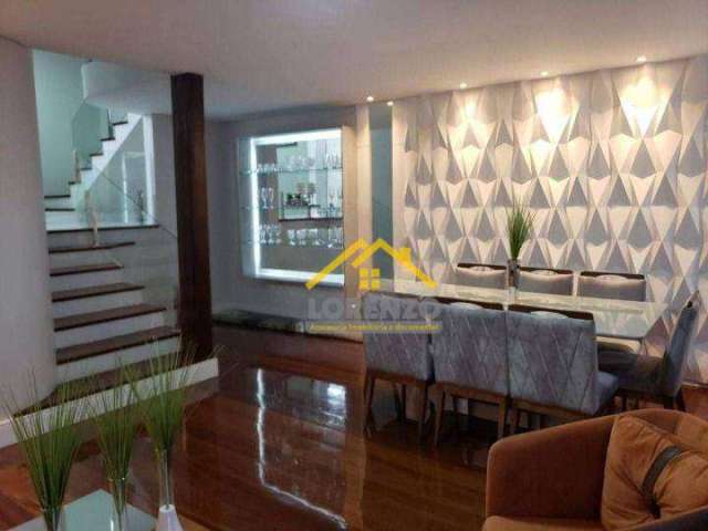 Sobrado com 03 dormitórios à venda, 270 m² por R$ 1.338.000 - Vila Bastos - Santo André/SP