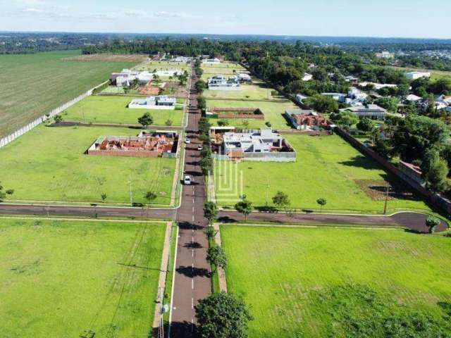Terreno à venda no Condomínio Reserva Iguaçu em Foz do Iguaçu.
