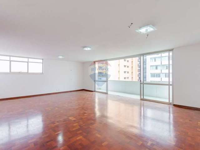 Aluguel Apartamento em Higienópolis, 260 metros, 3 dormitórios, 1 suíte, copa, cozinha, 2 vagas de garagem R$ 3.000
