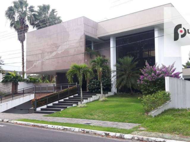 Casa com 4 dormitórios, 782 m² - venda por R$ 6.000.000,00 ou aluguel por R$ 22.200,00/mês - Ponta Negra - Manaus/AM