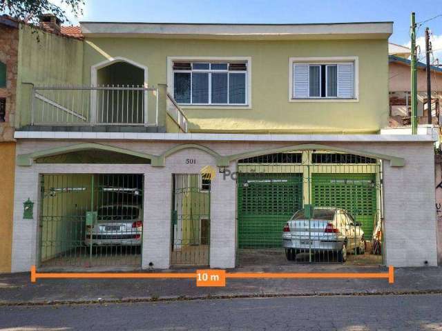 Sobrado com 4 dormitórios à venda, 210 m² por R$ 590.000,00 - Vila Linda - Santo André/SP