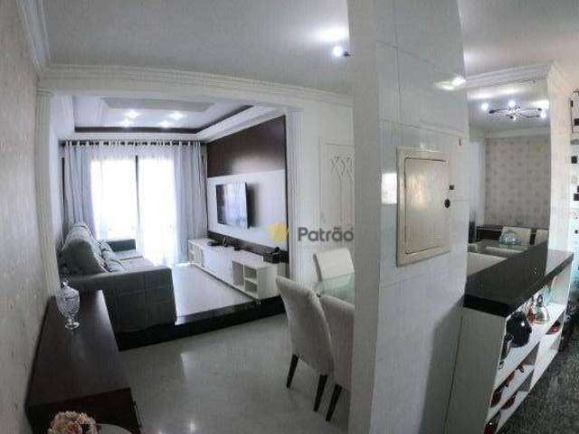 Apartamento com 3 dormitórios à venda, 75 m² por R$ 480.000,00 - Vila Curuçá - Santo André/SP