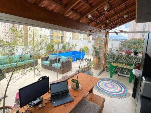Cobertura sem condomínio  com 3 dormitórios à venda, 150 m² por R$ 750.000 - Vila Valparaíso - Santo André/SP