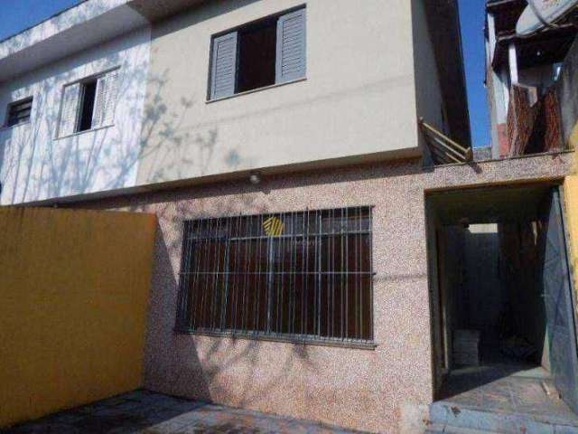 Sobrado com 3 dormitórios para alugar, 180 m² por R$ 2.878,00/mês - Planalto - São Bernardo do Campo/SP