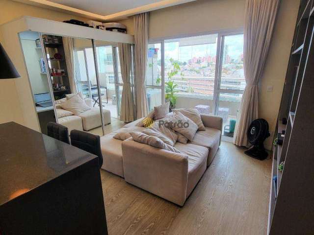 Apartamento com 1 dormitório à venda, 48 m² por R$ 530.000,00 - Jardim do Mar - São Bernardo do Campo/SP