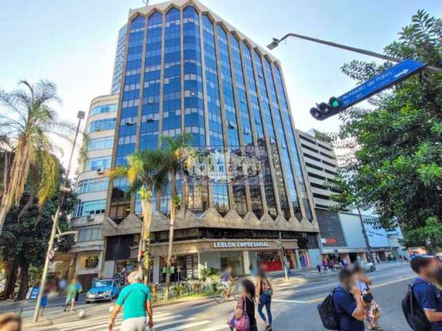 Sala comercial com 2 salas à venda na Avenida Afrânio de Melo Franco, Leblon, Rio de Janeiro, 50 m2 por R$ 1.800.000