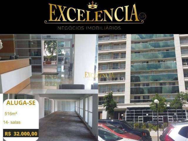Sala, 516 m² - venda por R$ 6.349.400 ou aluguel por R$ 45.893/mês - Santana - São Paulo/SP