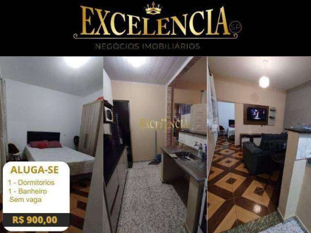 Casa com 1 dormitório para alugar por R$ 900/mês - Jardim Peri - São Paulo/SP