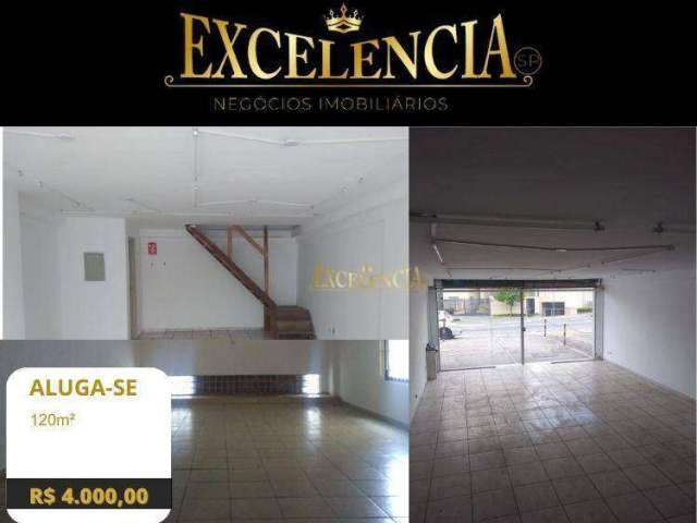 Sala para alugar, 120 m² por R$ 4.000/mês - Parque Mandaqui - São Paulo/SP