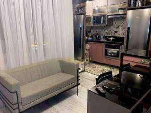 Flat com 1 dormitório para alugar, 28 m² por R$ 3.039/mês - Santana - São Paulo/SP