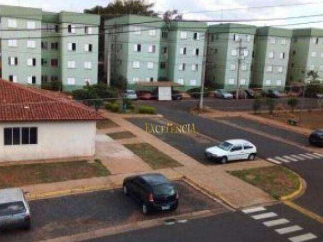Apartamento com 2 dormitórios à venda, 42 m² por R$ 96.000 - Conjunto Habitacional Engenheiro Otávio Rasi - Bauru/SP