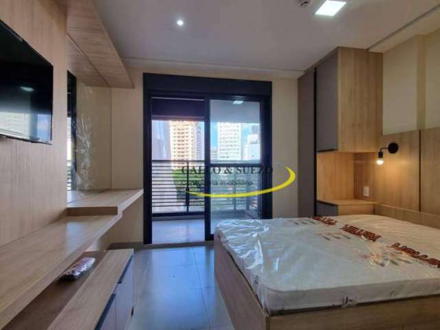 Apartamento para alugar, 28 m² por R$ 3.290,00/mês - Brooklin - São Paulo/SP