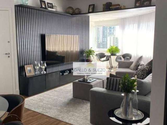 Apartamento, 116 m² - venda por R$ 1.388.000,00 ou aluguel por R$ 10.717,00/mês - Brooklin - São Paulo/SP