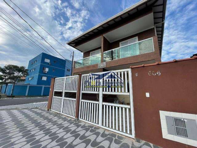 Sobrado com 2 dormitórios à venda, 80 m² por R$ 340.000,00 - Jardim Quietude - Praia Grande/SP