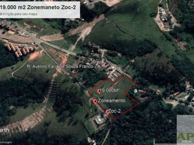 Mogi das Cruzes  Area de 19.000 Zoneamento Zoc-2 Urbanidado