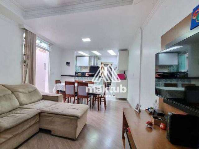 Casa à venda, 114 m² por R$ 517.000,00 - Vila Linda - Santo André/SP