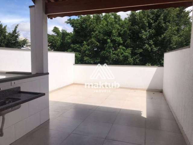 Cobertura à venda, 96 m² por R$ 395.000,00 - Vila Homero Thon - Santo André/SP