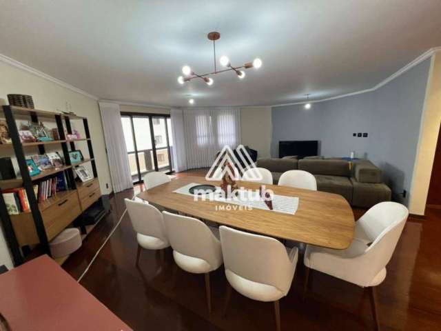 Apartamento com 4 dormitórios à venda, 192 m² por R$ 1.500.000,00 - Vila Assunção - Santo André/SP
