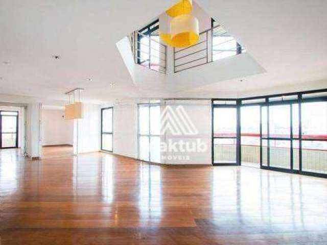 Apartamento Duplex para alugar, 293 m² por R$ 11.550,60/mês - Vila Bastos - Santo André/SP