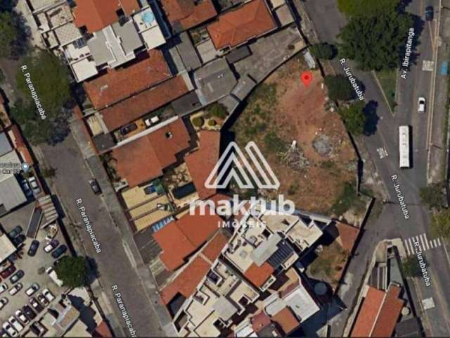 Terreno à venda, 1100 m² por R$ 2.500.000 - Vila Pires - Santo André/SP