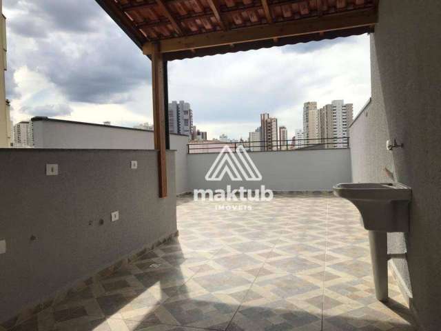 Cobertura com 2 dormitórios à venda, 97 m² por R$ 580.000,00 - Vila Assunção - Santo André/SP