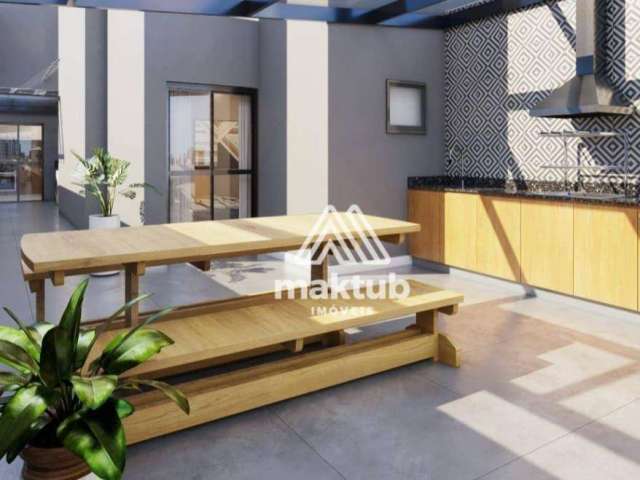 Cobertura com 2 dormitórios à venda, 91 m² por R$ 499.999,00 - Santa Maria - Santo André/SP