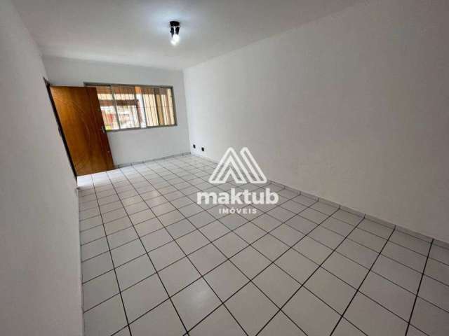 Sobrado com 3 dormitórios para alugar, 147 m² por R$ 3.586,00/mês - Santa Maria - Santo André/SP