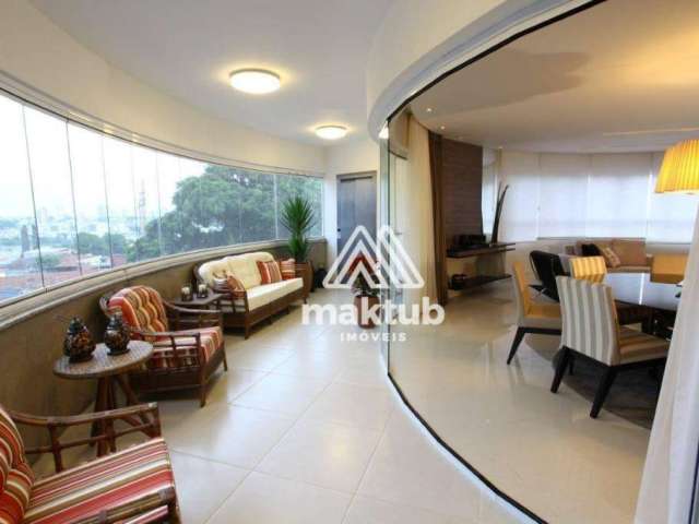 Apartamento com 4 dormitórios à venda, 232 m² por R$ 2.120.000,00 - Vila Assunção - Santo André/SP