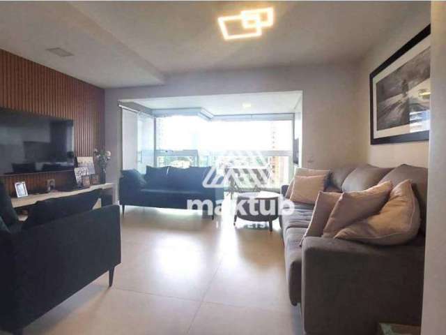 Apartamento com 2 dormitórios à venda, 102 m² por R$ 899.000,00 - Jardim - Santo André/SP