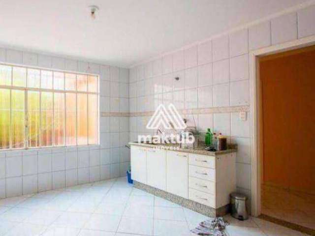 Casa com 2 dormitórios para alugar, 200 m² por R$ 5.820,00/mês - Jardim - Santo André/SP