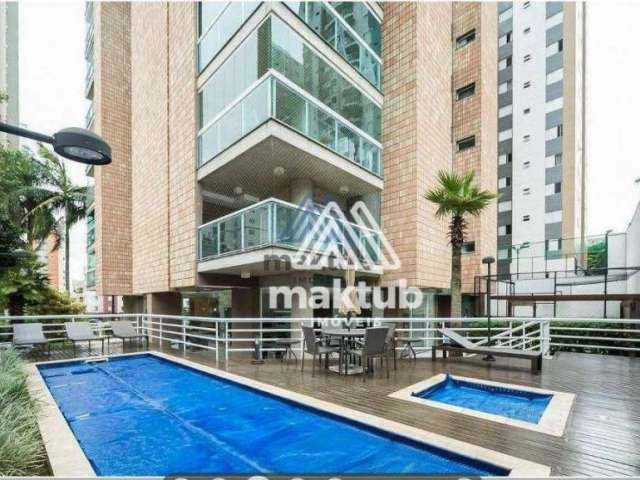 Apartamento para alugar, 165 m² por R$ 8.500,00/mês - Campestre - Santo André/SP