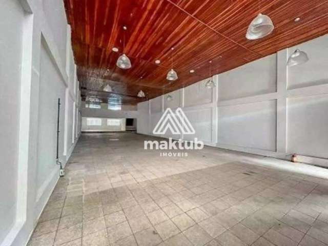 Salão para alugar, 473 m² por R$ 18.551/mês - Centro - Santo André/SP