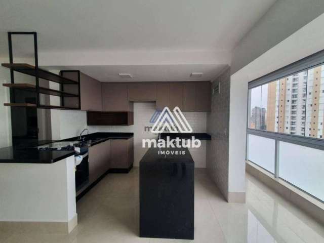Apartamento para alugar, 63 m² por R$ 4.280,00/mês - Jardim - Santo André/SP